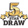 5 Star Draw Logo
