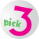 Pick 3 Midday Logo